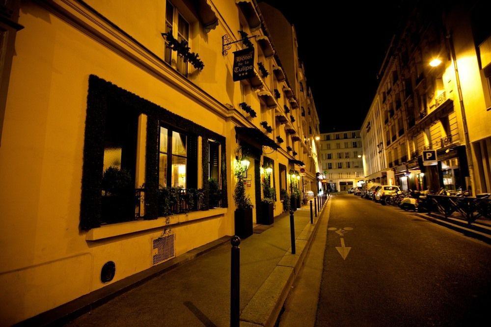 Hotel De La Tulipe Paryż Zewnętrze zdjęcie